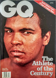 MOTHER'S DAY GIFT: Muhammad Ali special edition, GENTLEMEN'S QUARTERLY -- April 1998 "The Athlete of the Century"