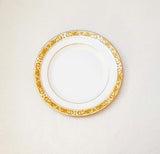 MOTHER'S DAY GIFT: CONCERTO BY MIKASA: gold-rimmed dinner plates