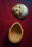 MOTHER'S DAY GIFT: AFROCENTRIC ART: HAND-PAINTED TERRACOTTA ANCESTRAL PLAQUE, SET OF 2