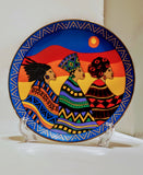 MOTHER'S DAY GIFT: "SISTERS IN SPIRIT" Avon Collectible plate/Vintage Avon collectible/Afrocentric Art/Black art & collectibles/Therez Fleetwood, artist