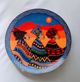 MOTHER'S DAY GIFT: "SISTERS IN SPIRIT" Avon Collectible plate/Vintage Avon collectible/Afrocentric Art/Black art & collectibles/Therez Fleetwood, artist
