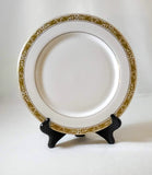 MOTHER'S DAY GIFT: CONCERTO BY MIKASA: gold-rimmed dinner plates