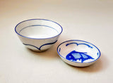 MOTHER'S DAY GIFT: CHINESE FISH PATTERN BOWL&DISH SET/